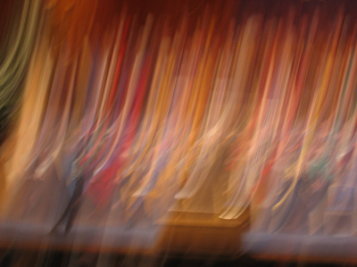 blurry graduation photo